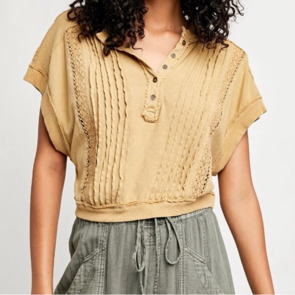 NWT Free People We The Free Roxy Tee